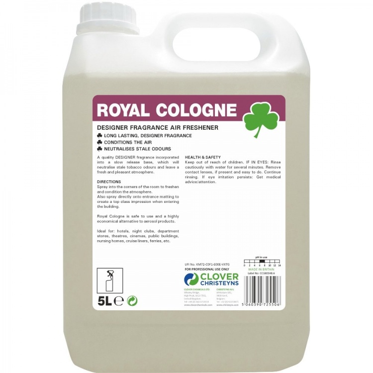 Clover Chemicals Royal Cologne Designer Fragrance Air Freshener (811)